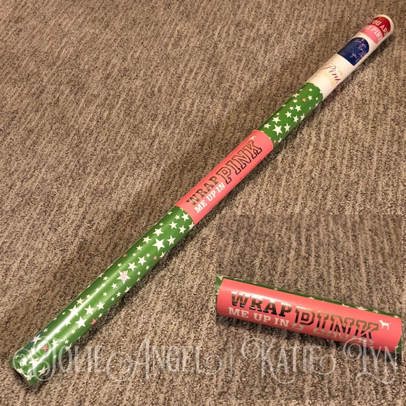 HTF Victoria’s Secret Wrap Me Up In PINK gift wrap - Picture 1 of 3
